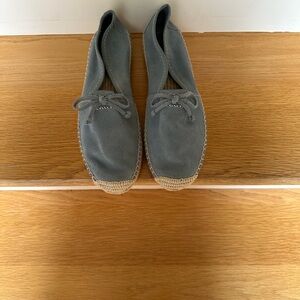 Coach suede espadrille flats. 8.5